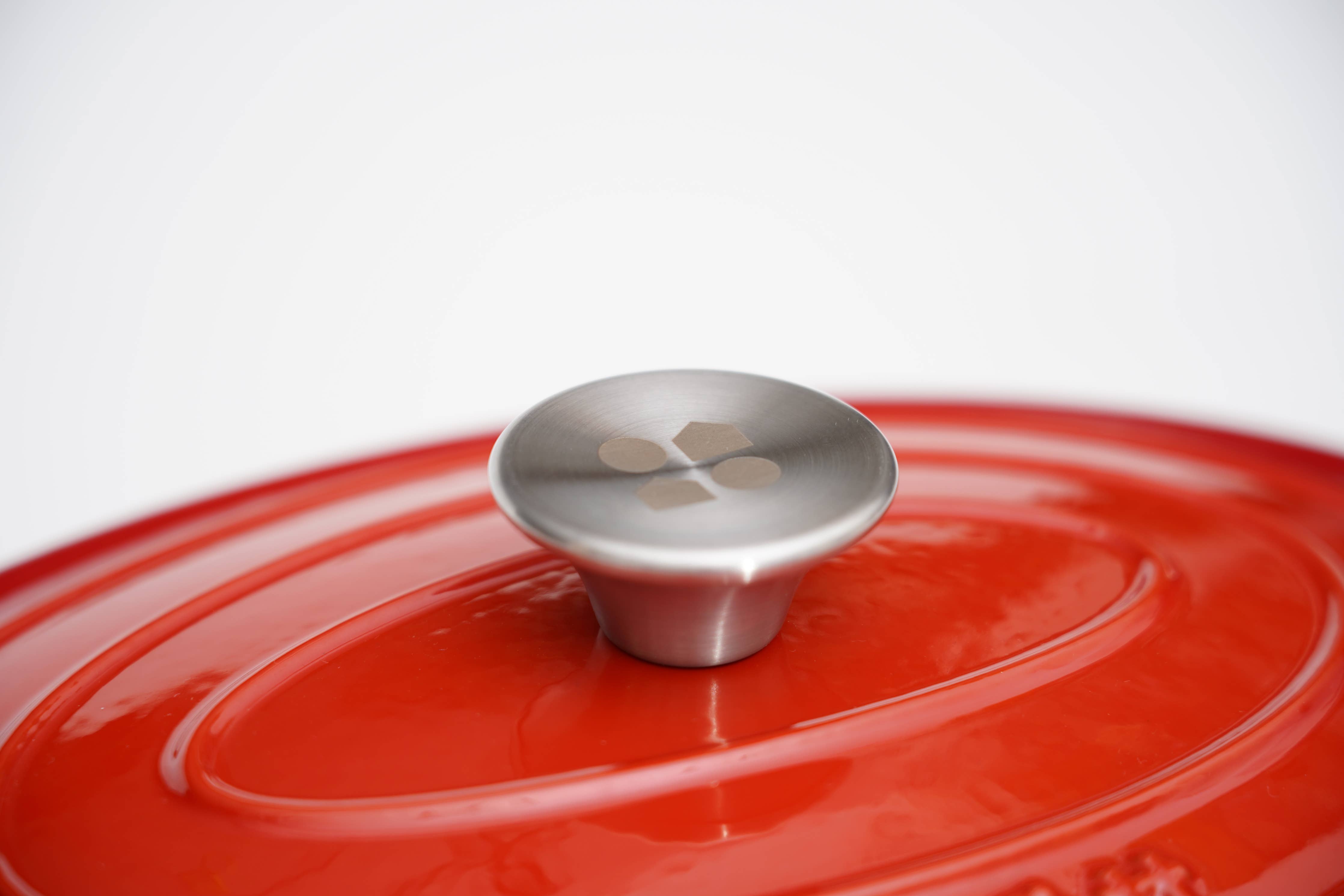 COCOTTE OVAL Latte 29 x 21 x 11 cm - 3,85 L - ROT