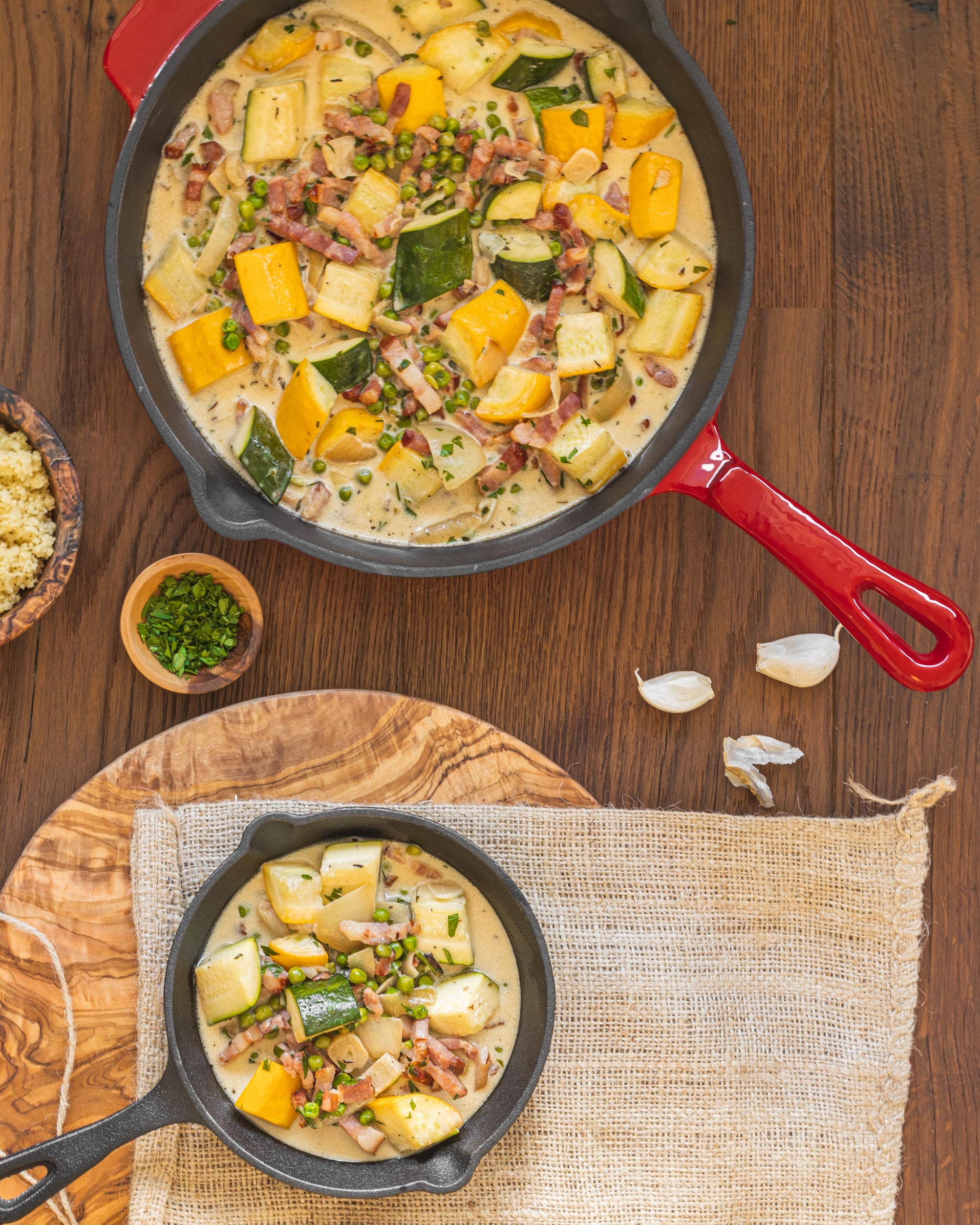 Blackwell Bratpfanne aus Gusseisen - Rot ø 26 cm