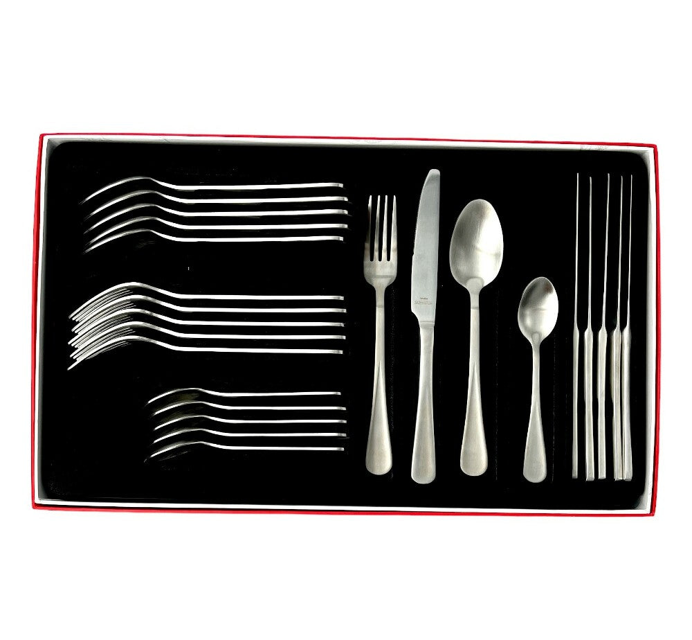 Schäfer Besteckset 24 teilig Serie Alya für 6 Personen Edelstahl 18/10