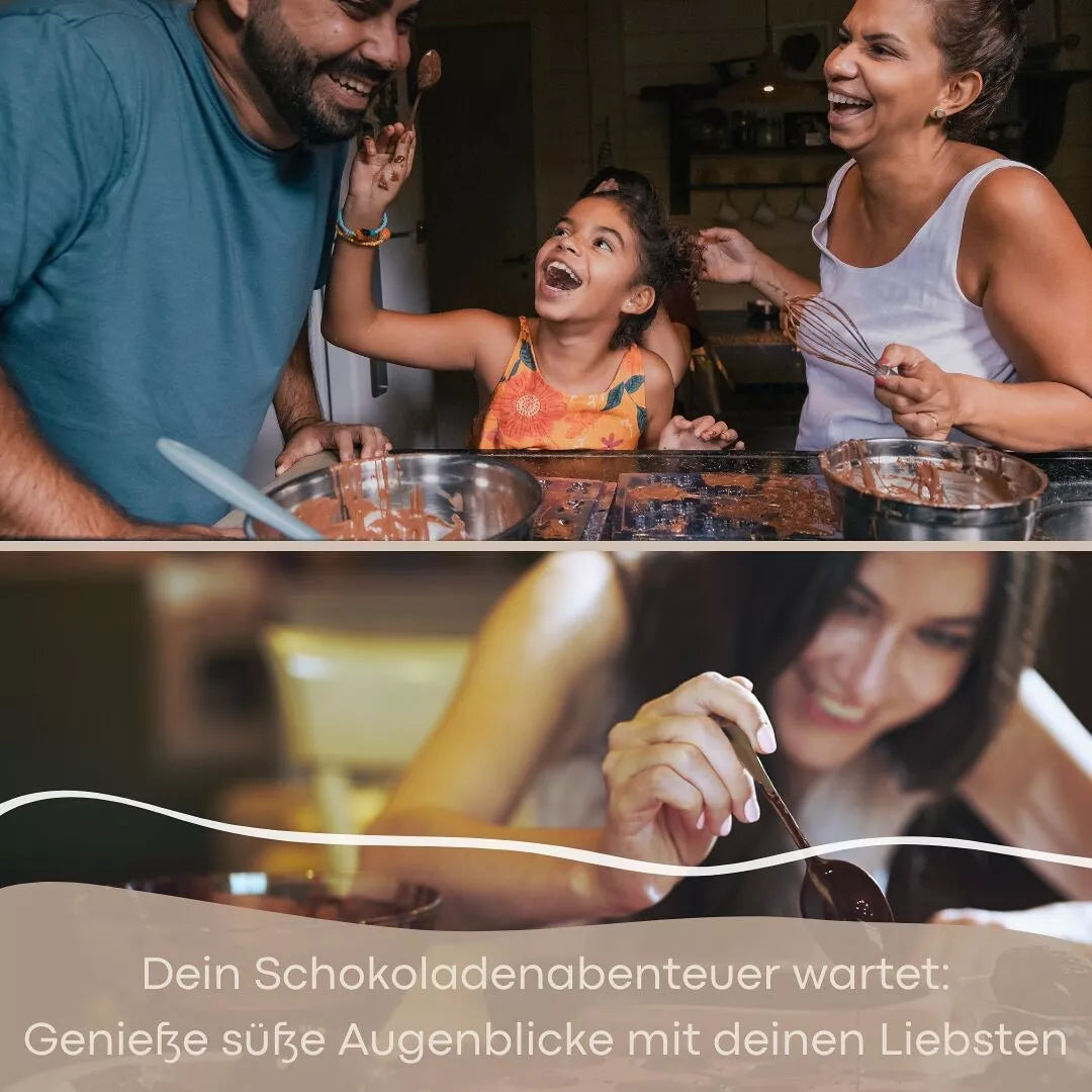 DIY-Set zum Schokolade selber machen - mit Toppings
