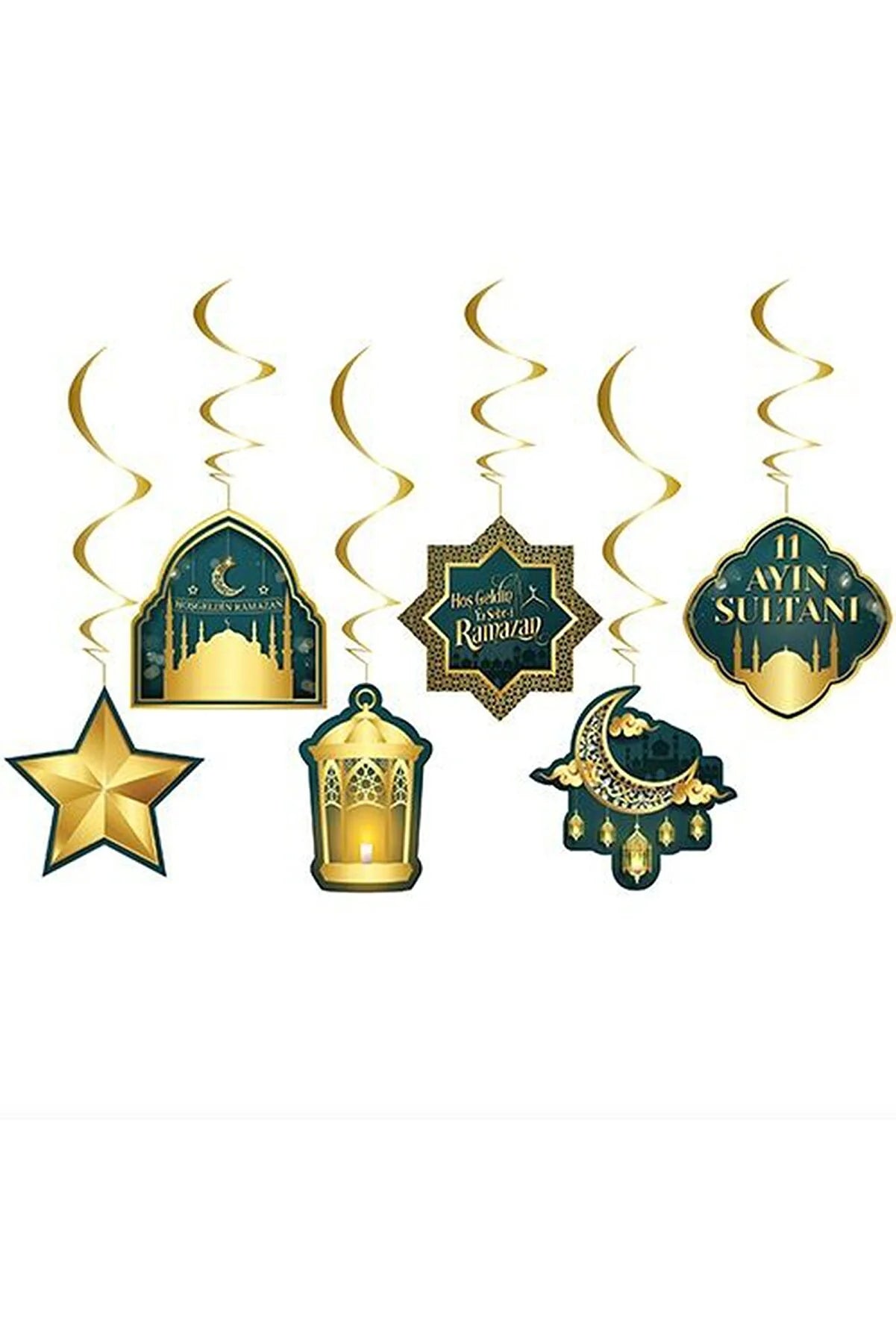 Ramadan-Girlanden Orient 6er-Set
