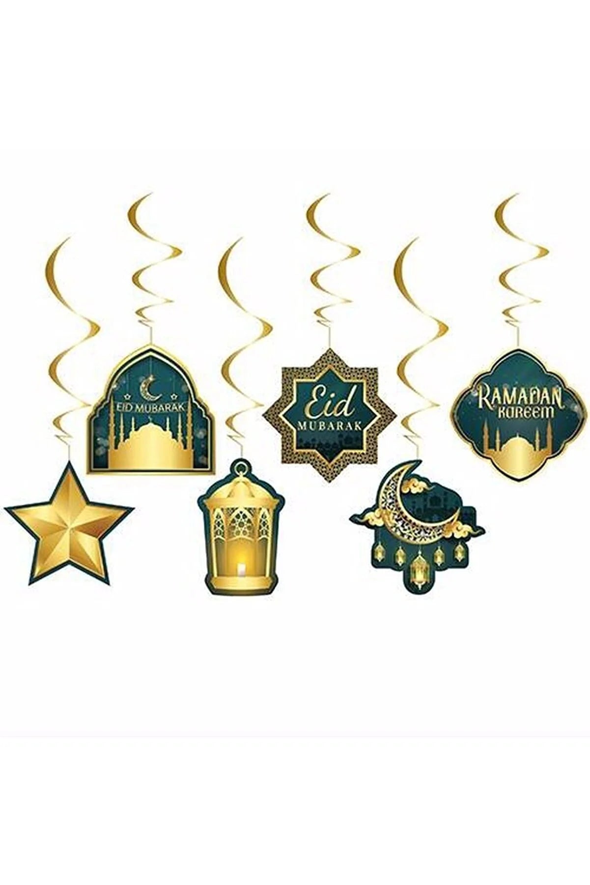 Ramadan-Girlanden Orient 6er-Set
