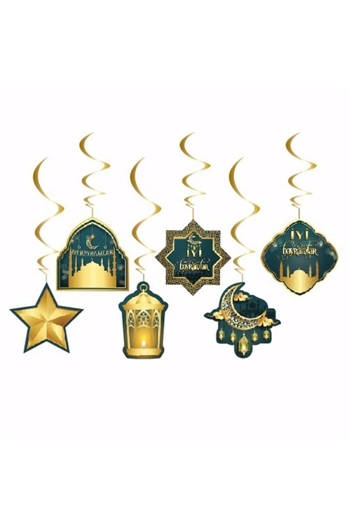 Ramadan-Girlanden Orient 6er-Set