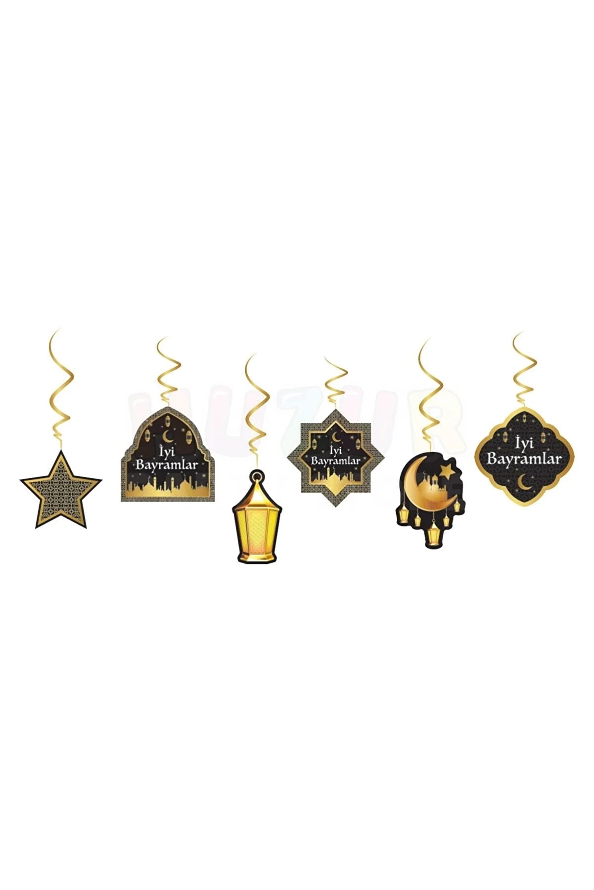 Ramadan-Girlanden Orient 6er-Set