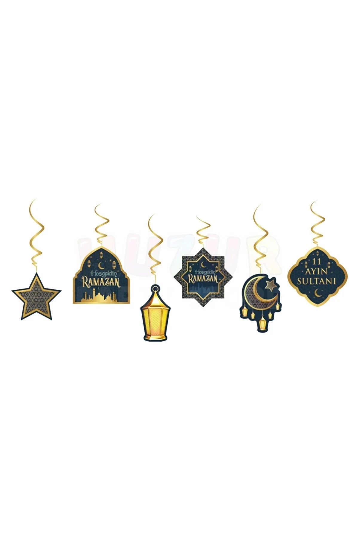 Ramadan-Girlanden Orient 6er-Set