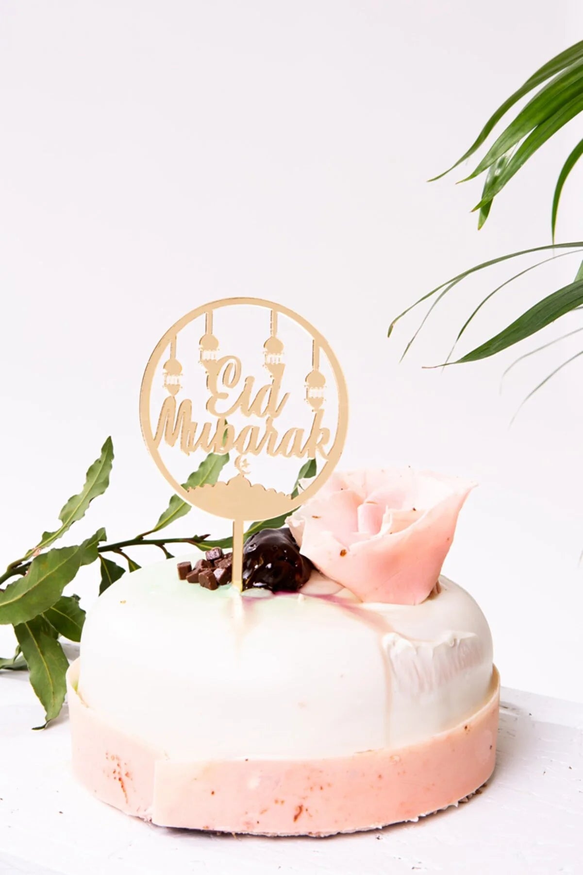 Cake Popper mit den Schriften "Hosgeldin Ramazan" & "Eid Mubarak" in Gold*