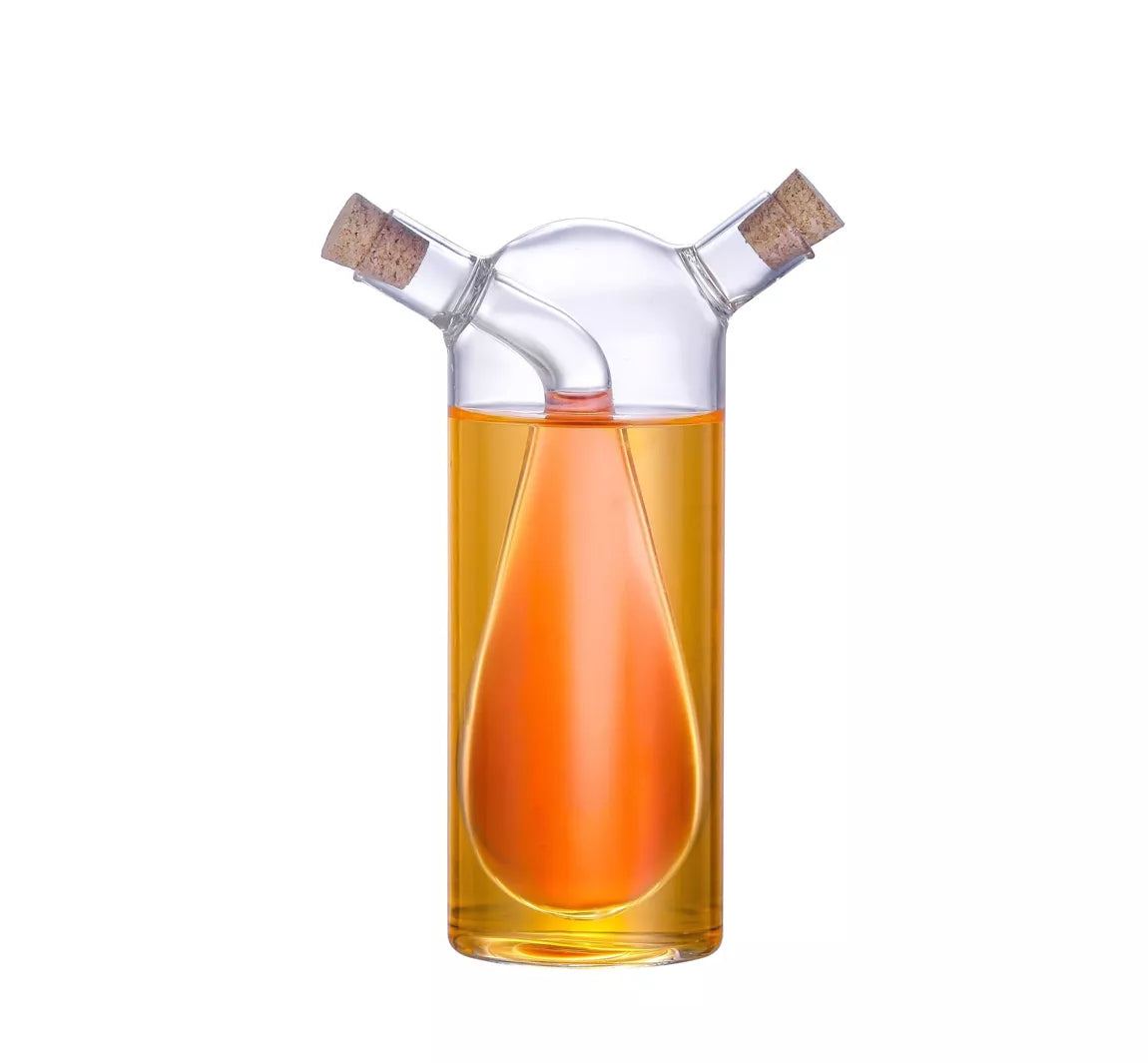 Öl- und Essigflasche aus Glas – 280 ml und 65 ml