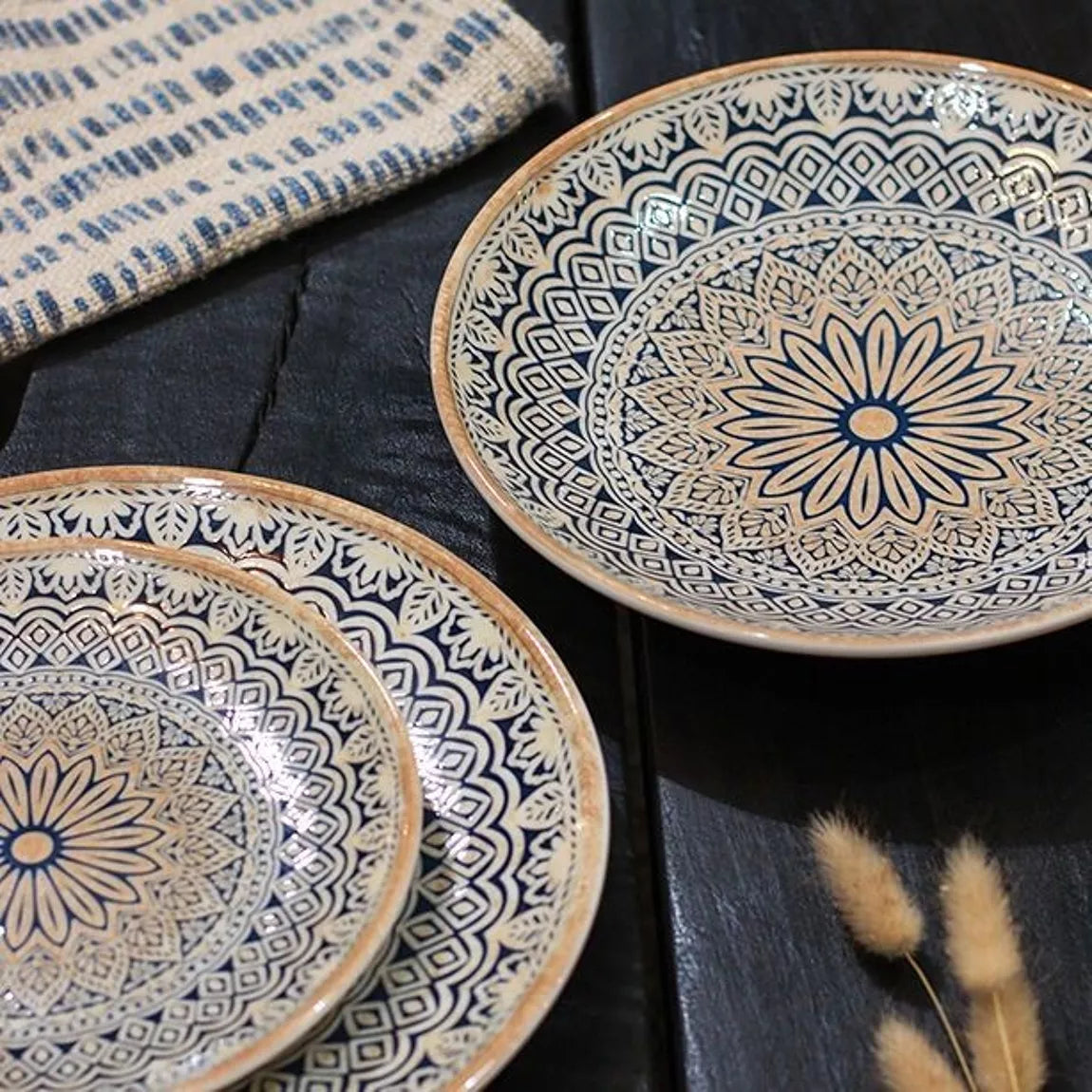Ottoman Teller 27 cm aus Porzellan