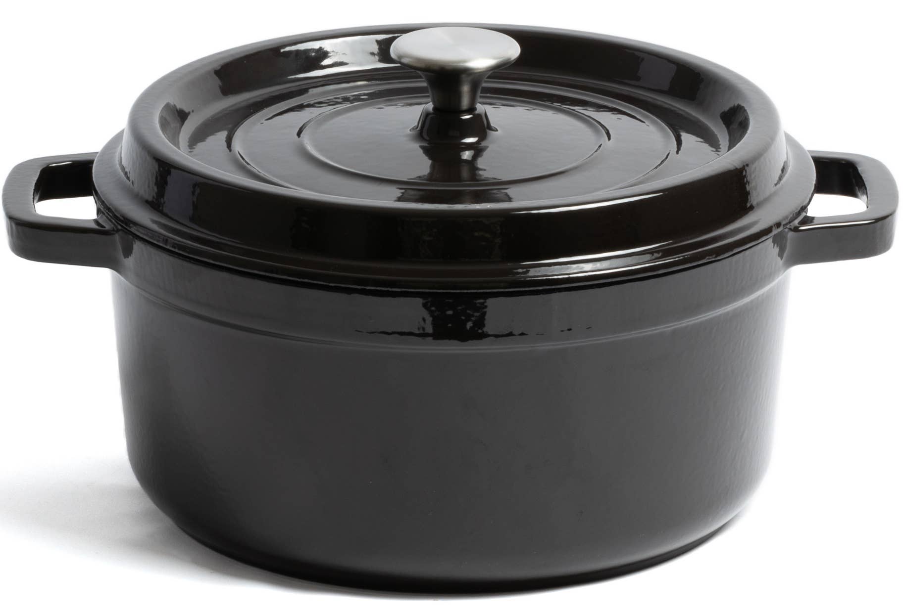 Blackwell Schmortopf aus Gusseisen, Schwarz, ø 28 cm/6,7 Liter