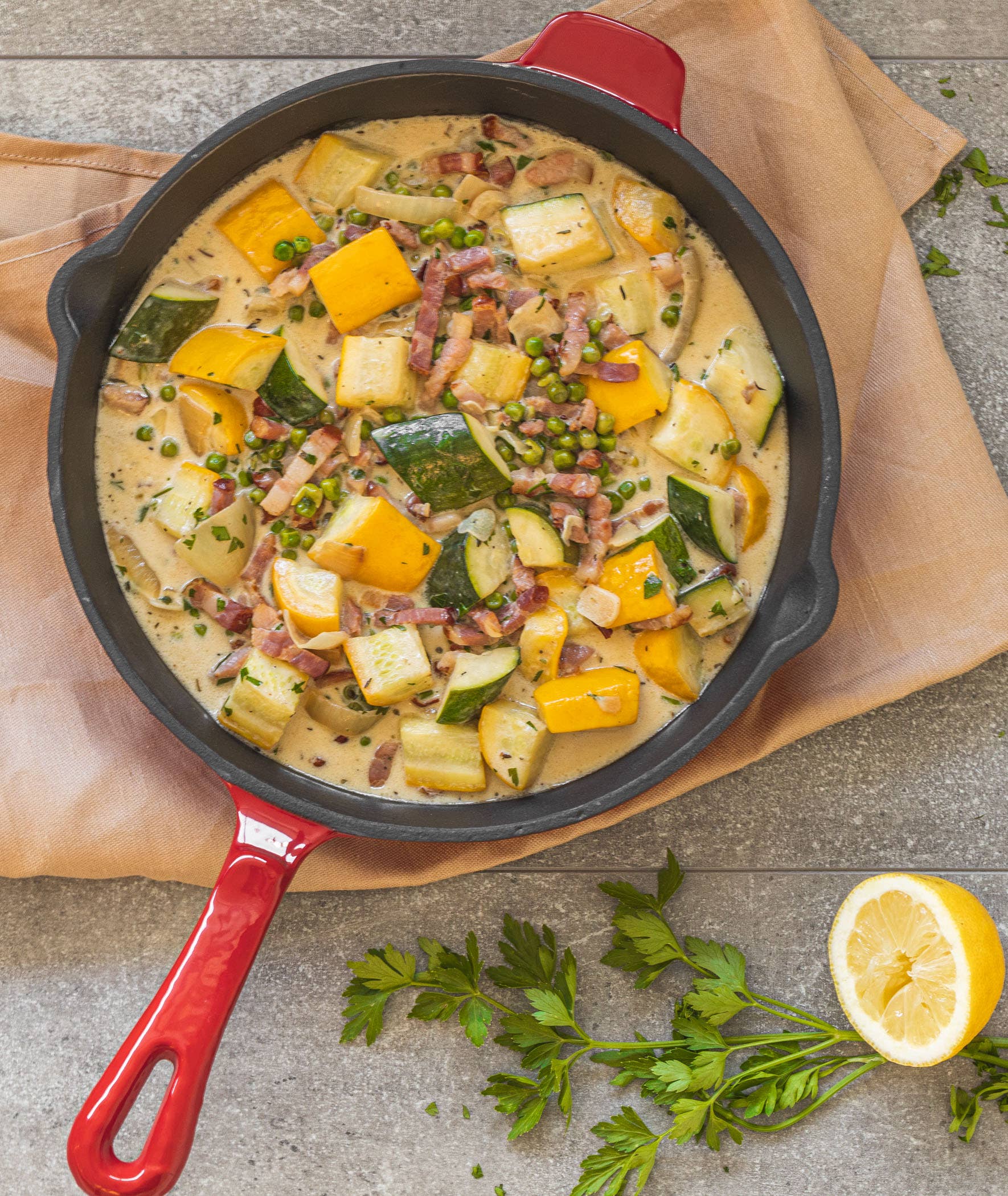 Blackwell Bratpfanne aus Gusseisen - Rot ø 26 cm