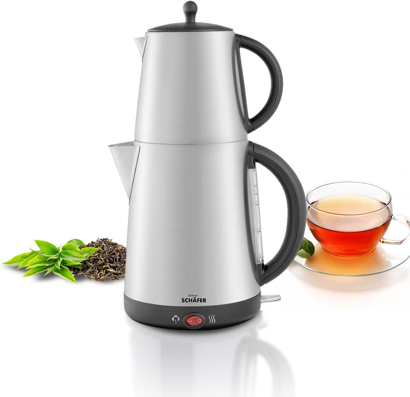 Schäfer Teekocher -Edelstahl- 1/1,7 Liter LINA