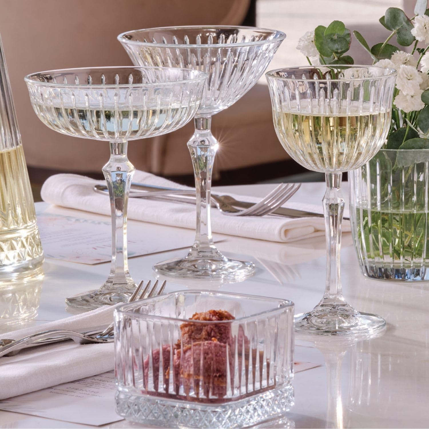 Elysia (quadrat) Glasschalen 4er Set