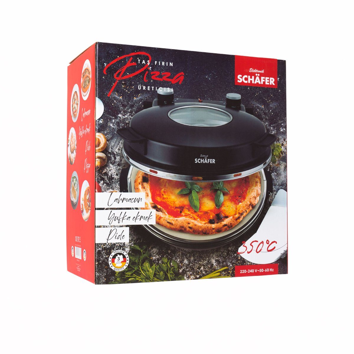 Schäfer Pizzaofen 32cm 1200W