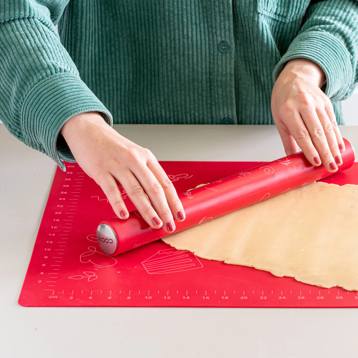 coox Backmatte mit elastischem Verschluss 60 cm