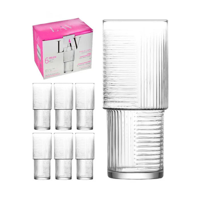 LAV Helen Trinkgläser-Set 400ml (6 Stück)