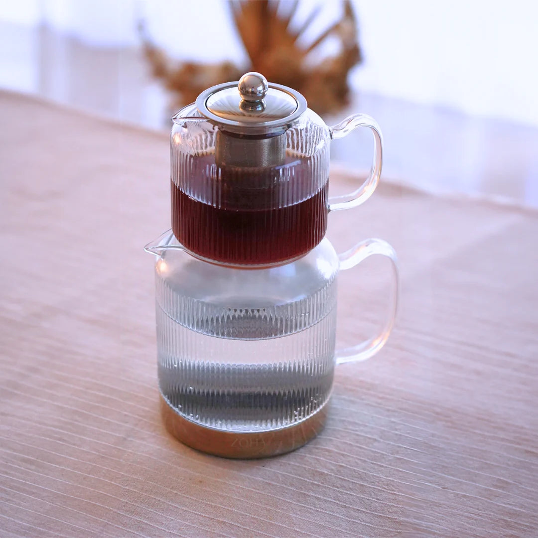 RIFFEL Teekanne aus Glas - Induktionsgeeignet