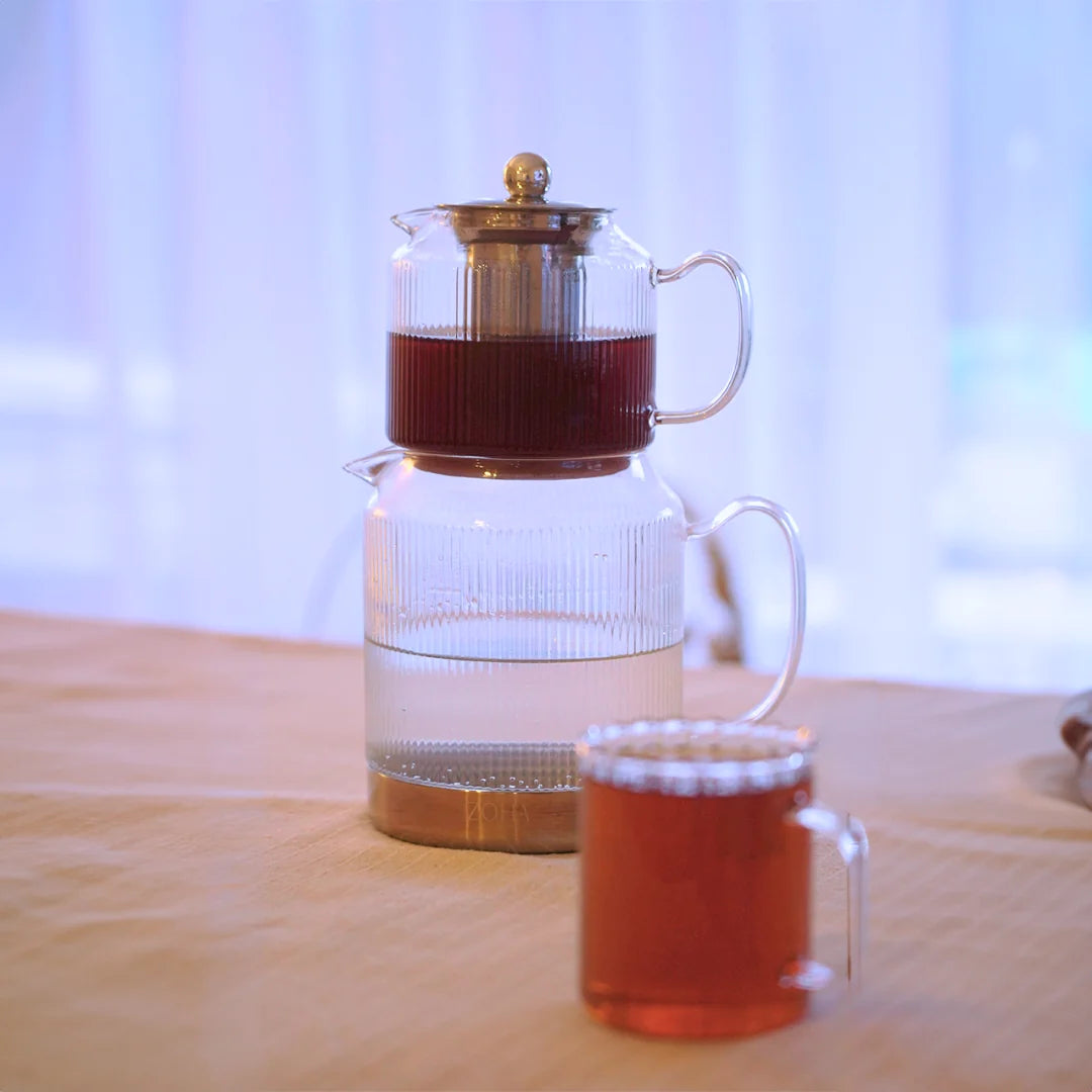RIFFEL Teekanne aus Glas - Induktionsgeeignet