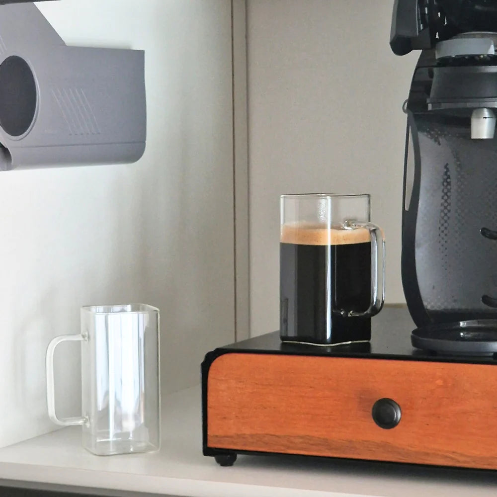 Square Henkelglas 350 ml