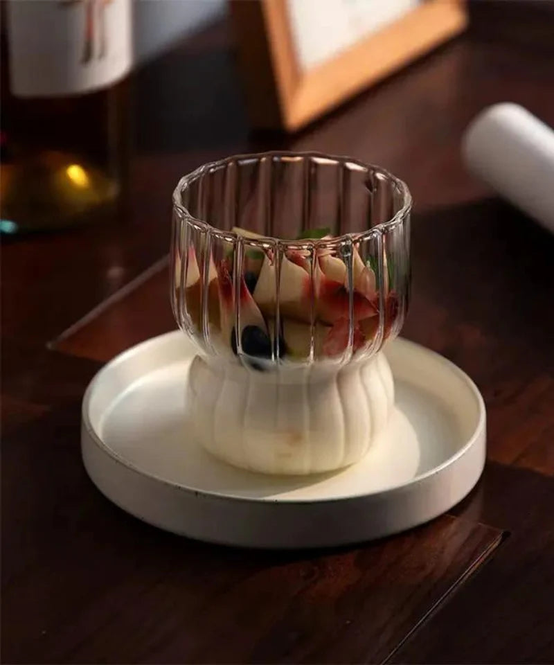 Stripe Borosilikatglas - 300 ml