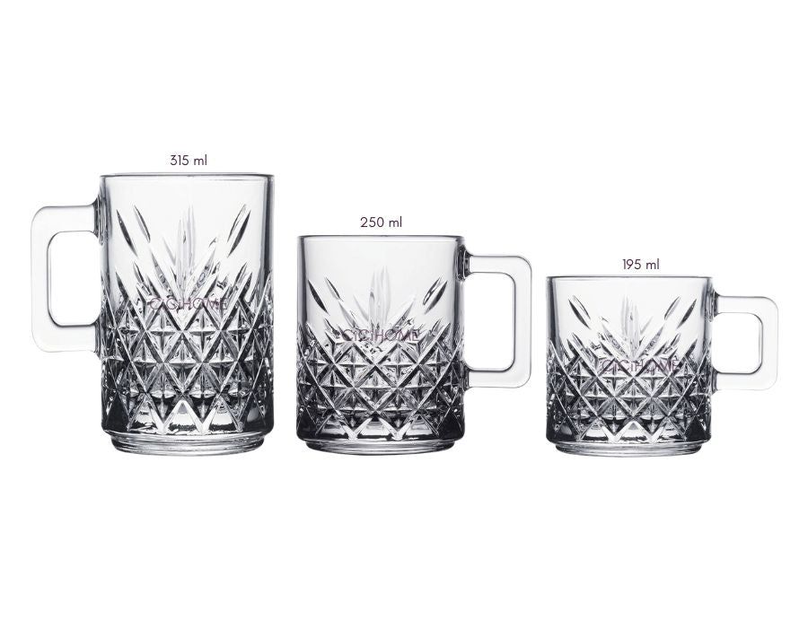 Timeless Kaffeeglas 310 ml 2er Set - Teeglas