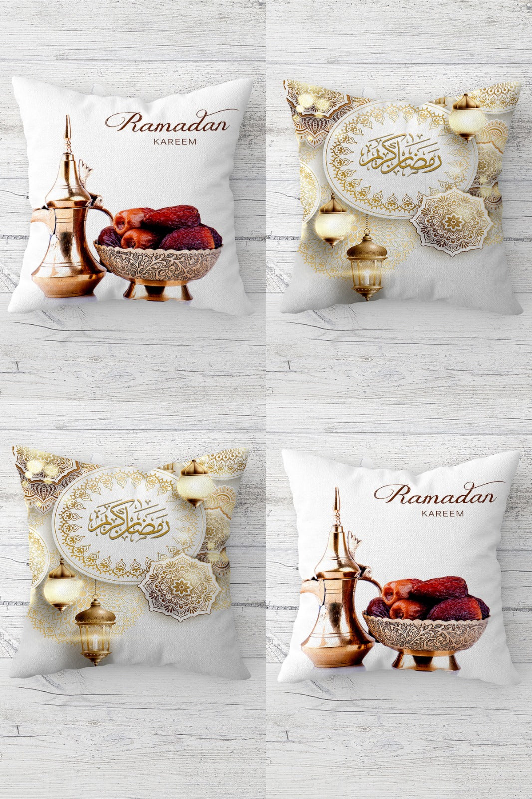 Ramadan Kissenbezüge 4er Set