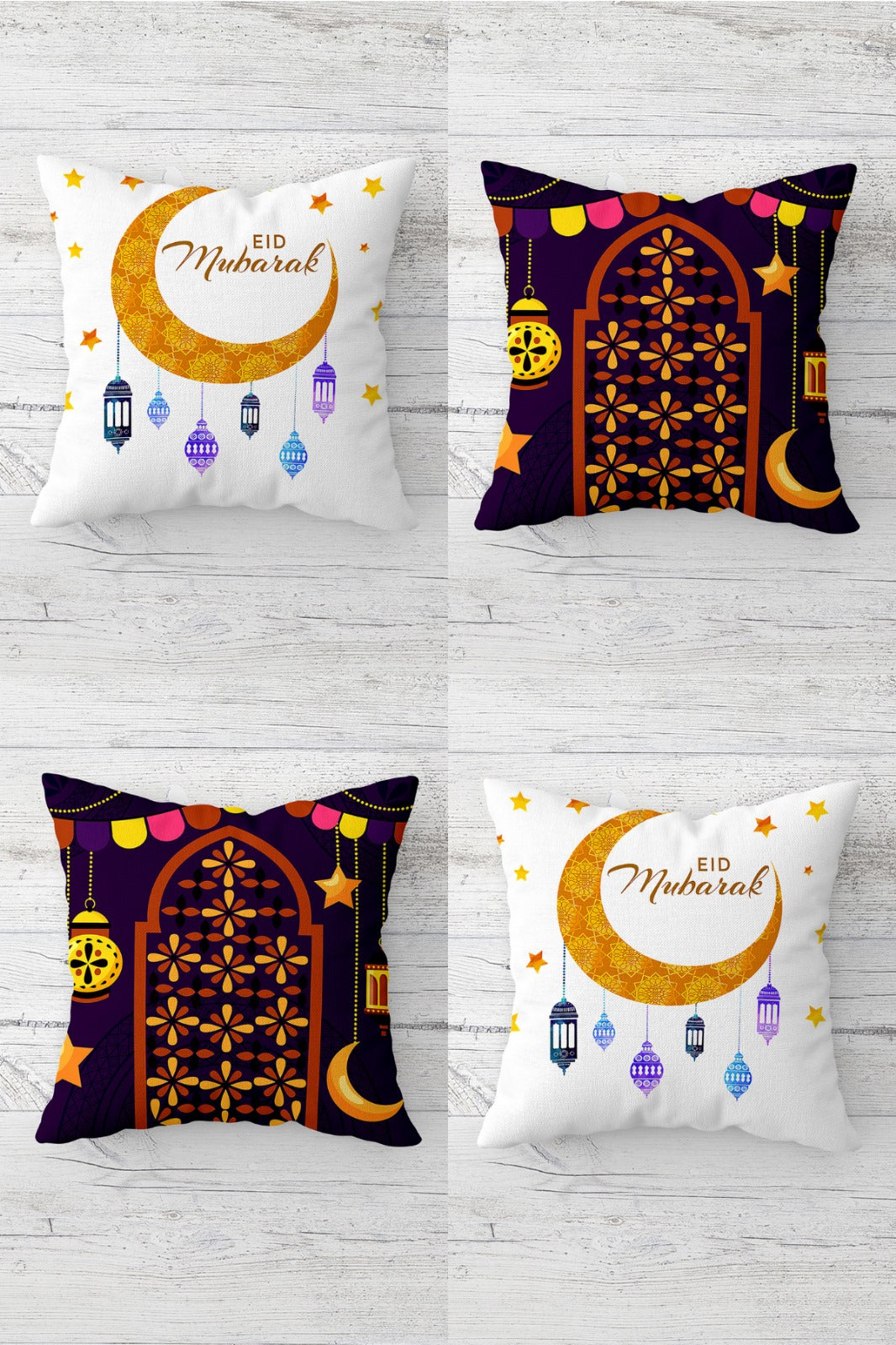 Ramadan Kissenbezüge 4er Set