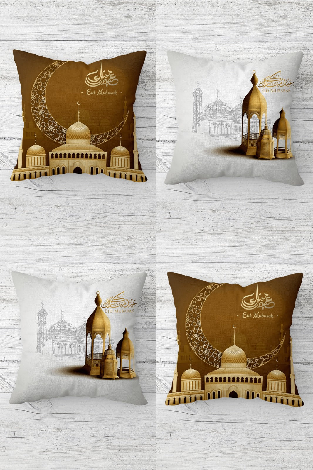 Ramadan Kissenbezüge 4er Set