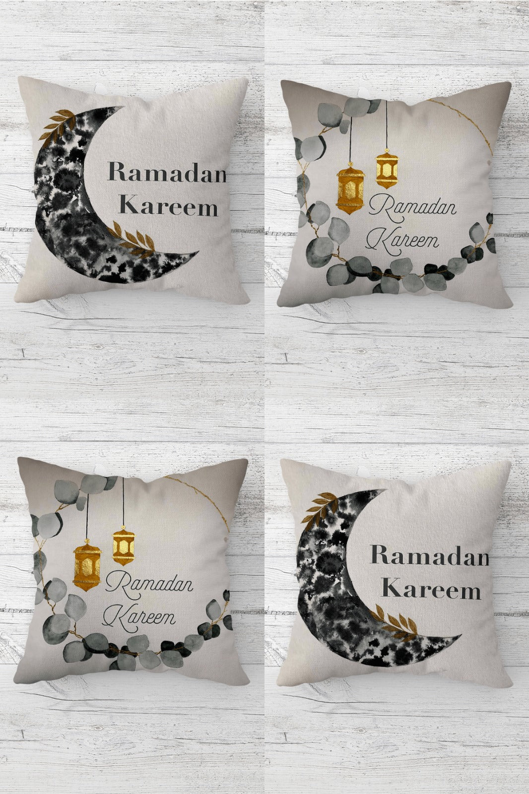 Ramadan Kissenbezüge 4er Set