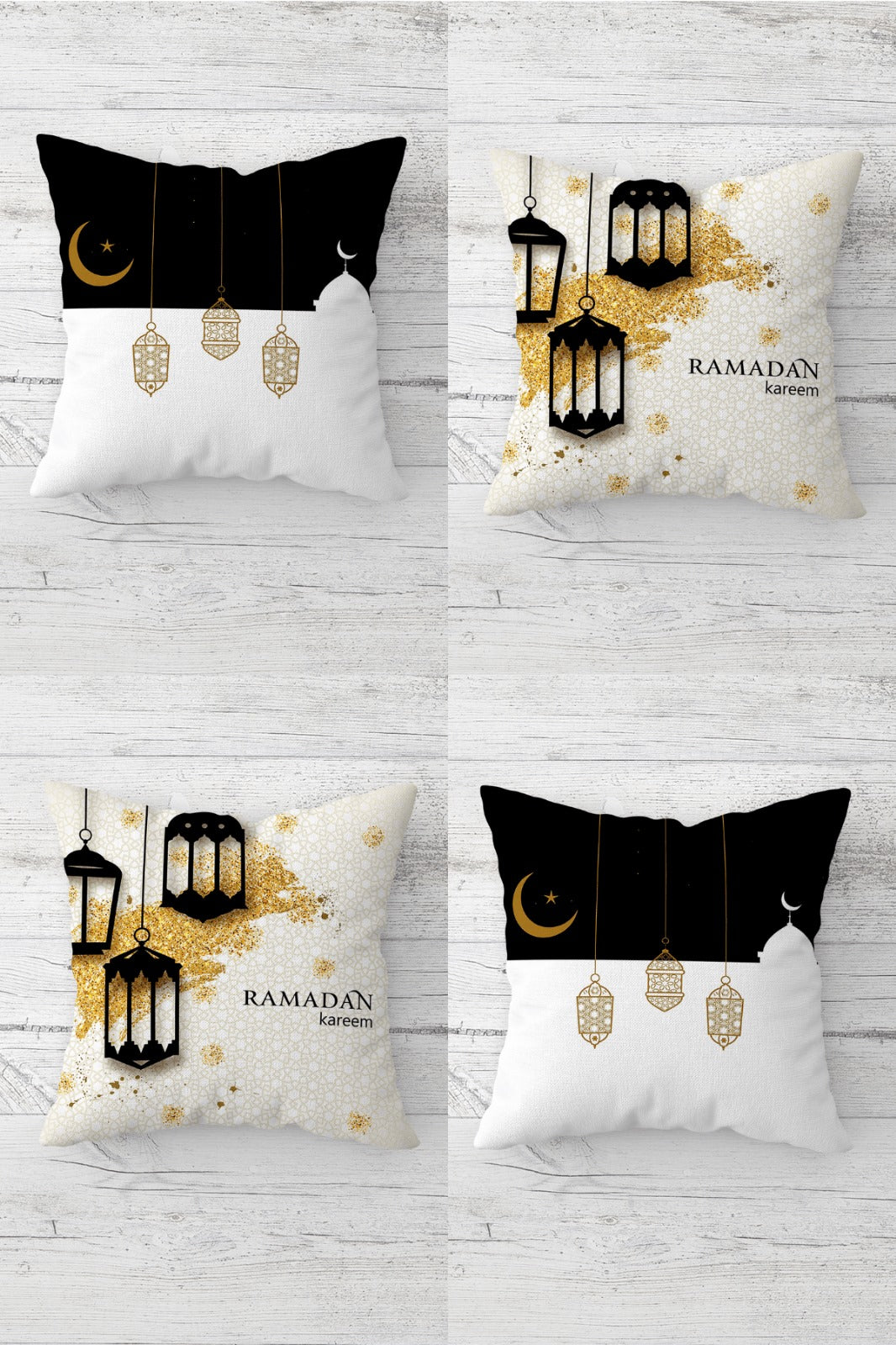 Ramadan Kissenbezüge 4er Set