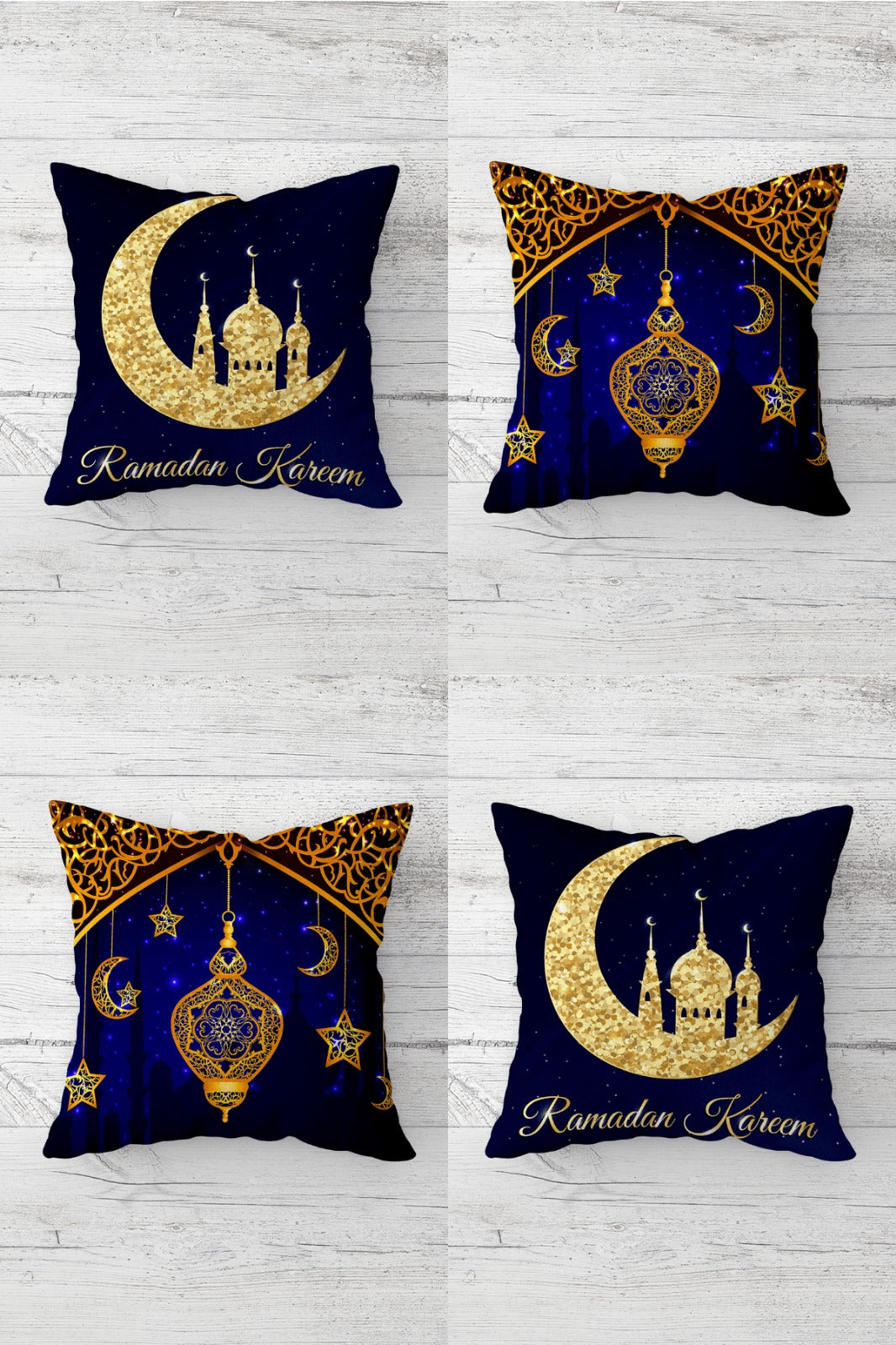 Ramadan Kissenbezüge 4er Set