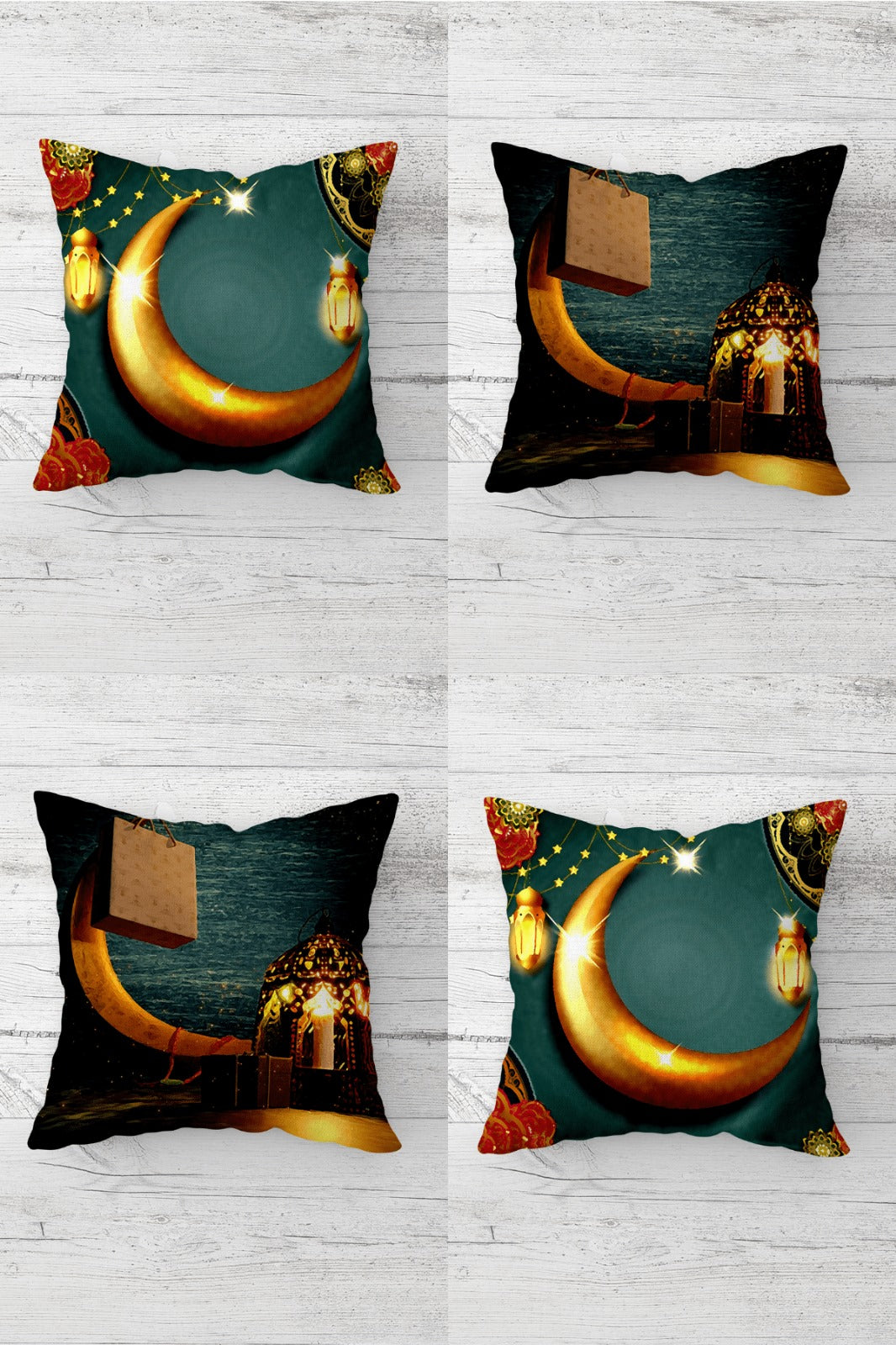 Ramadan Kissenbezüge 4er Set