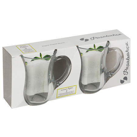 Gourmet Glas mit Henkel 2er Set