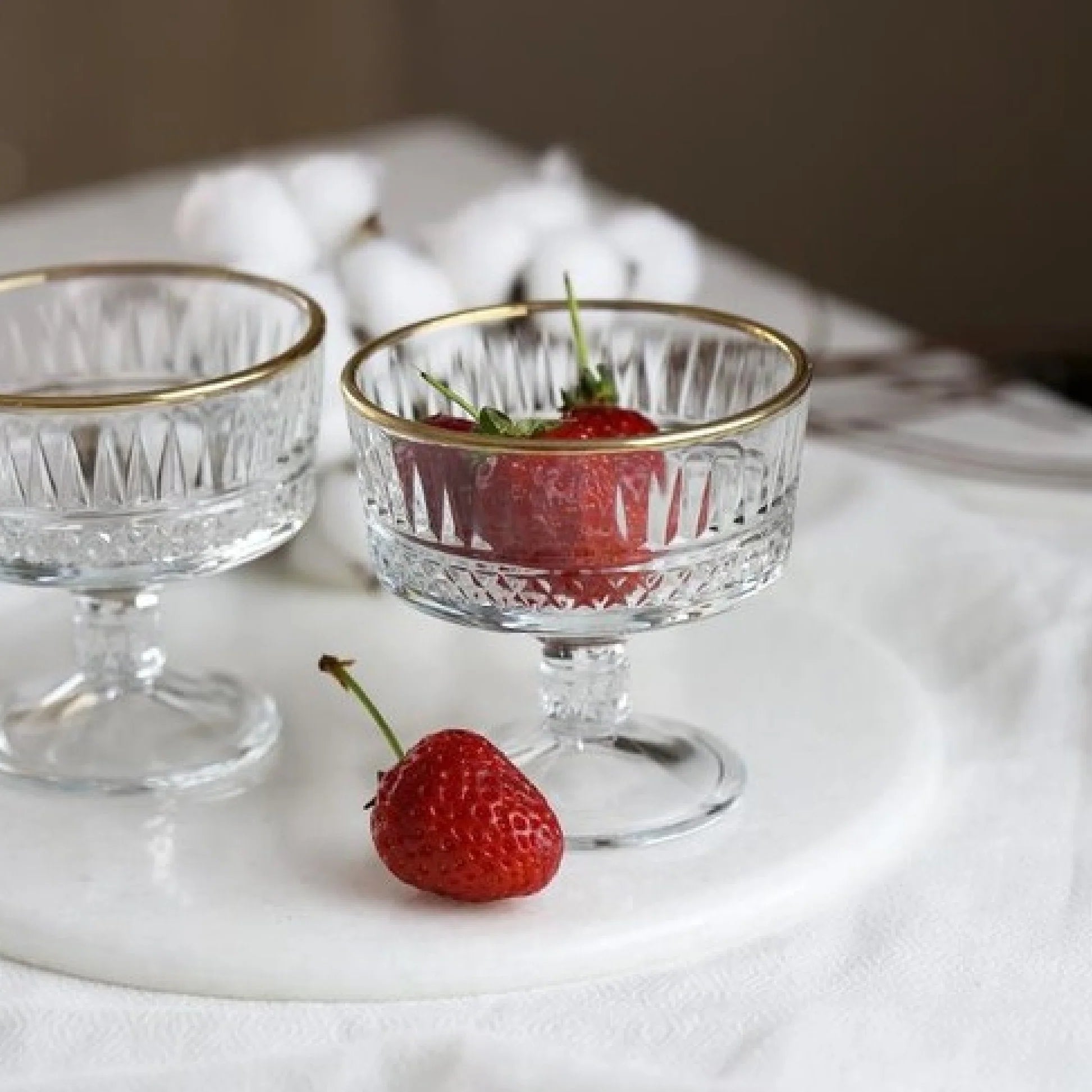 Elysia Golden Touch Eisschalen 250 cc 2er Set (Dessert Schale)