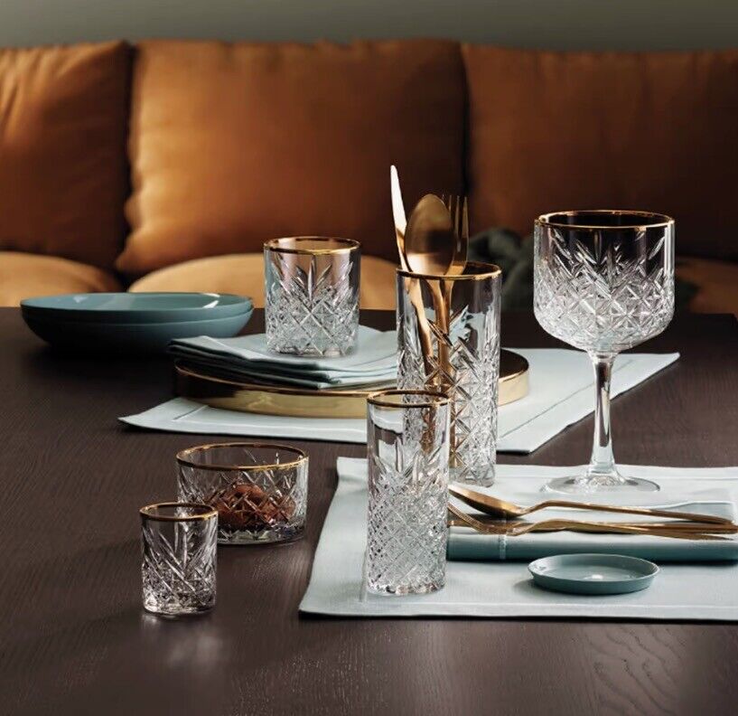 Timeless Golden Touch Glasschalen 4er Set