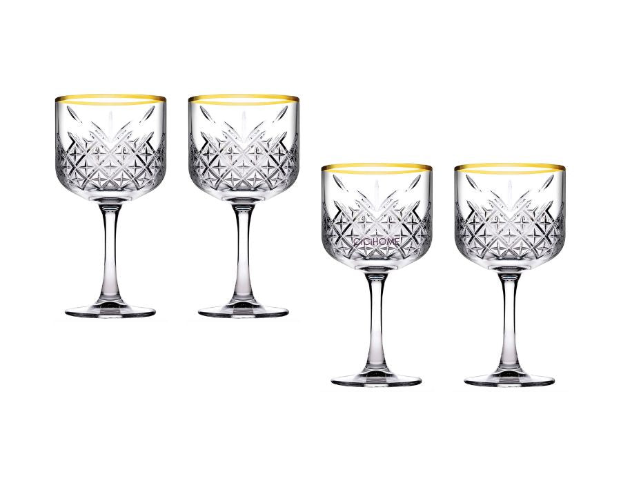 Timeless Golden Touch Cocktailgläser Set 4 Tlg. 500 ml