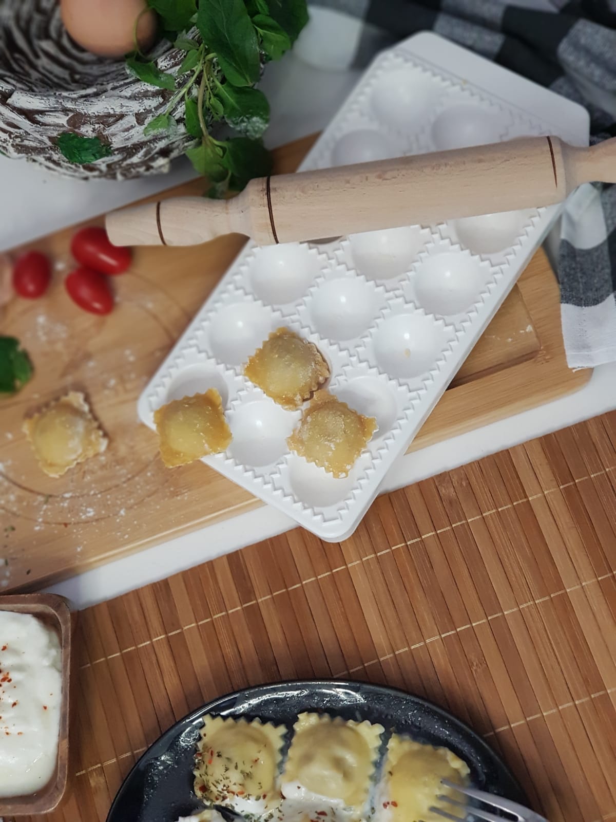 Ravioli Maker / Former 4er Set