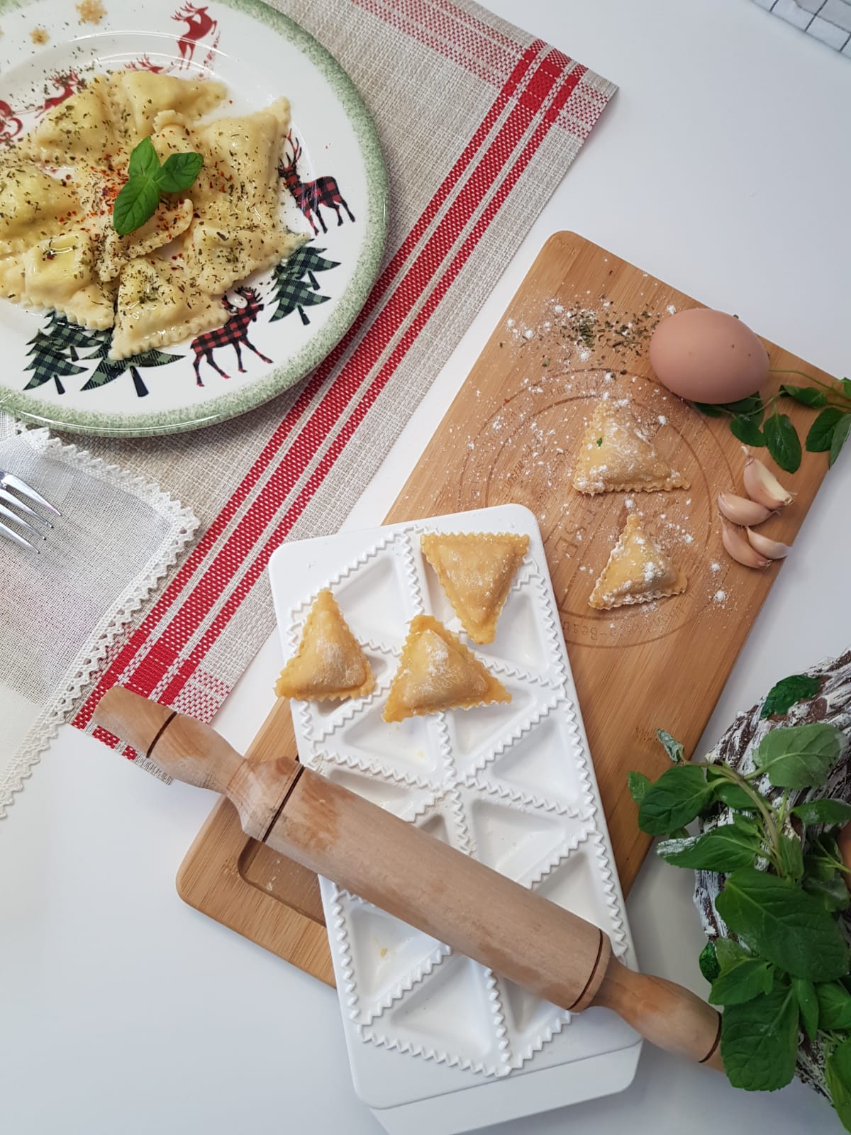 Ravioli Maker / Former 4er Set