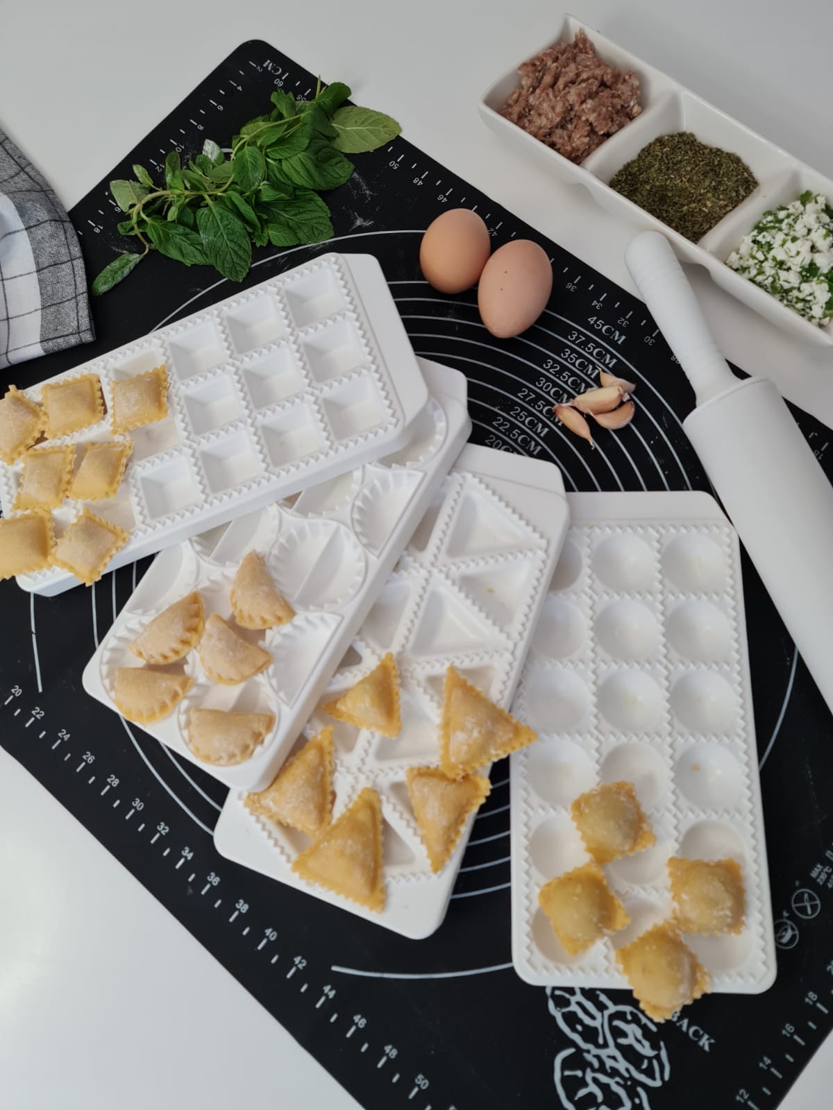 Ravioli Maker / Former 4er Set