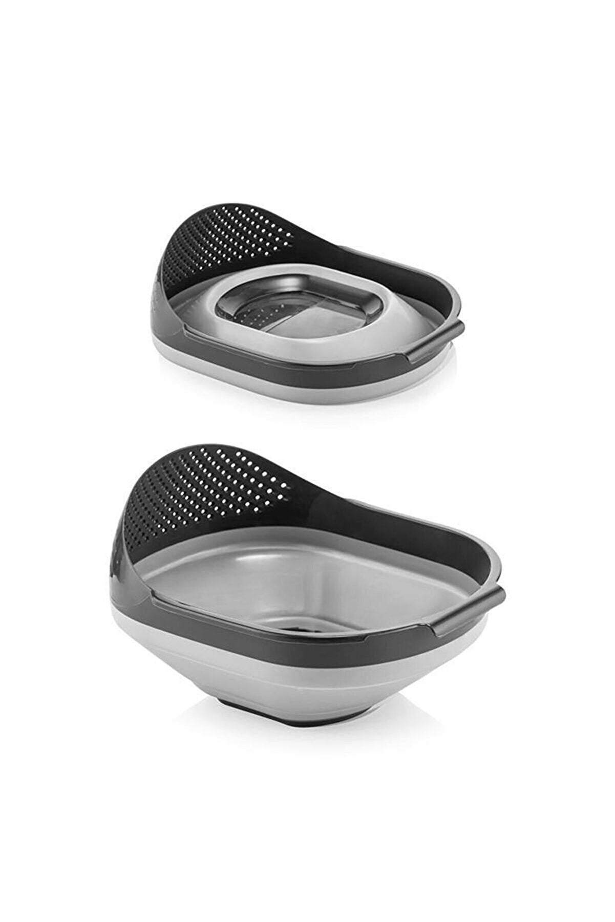 QLux faltbare Sieb-Set 3 teilig