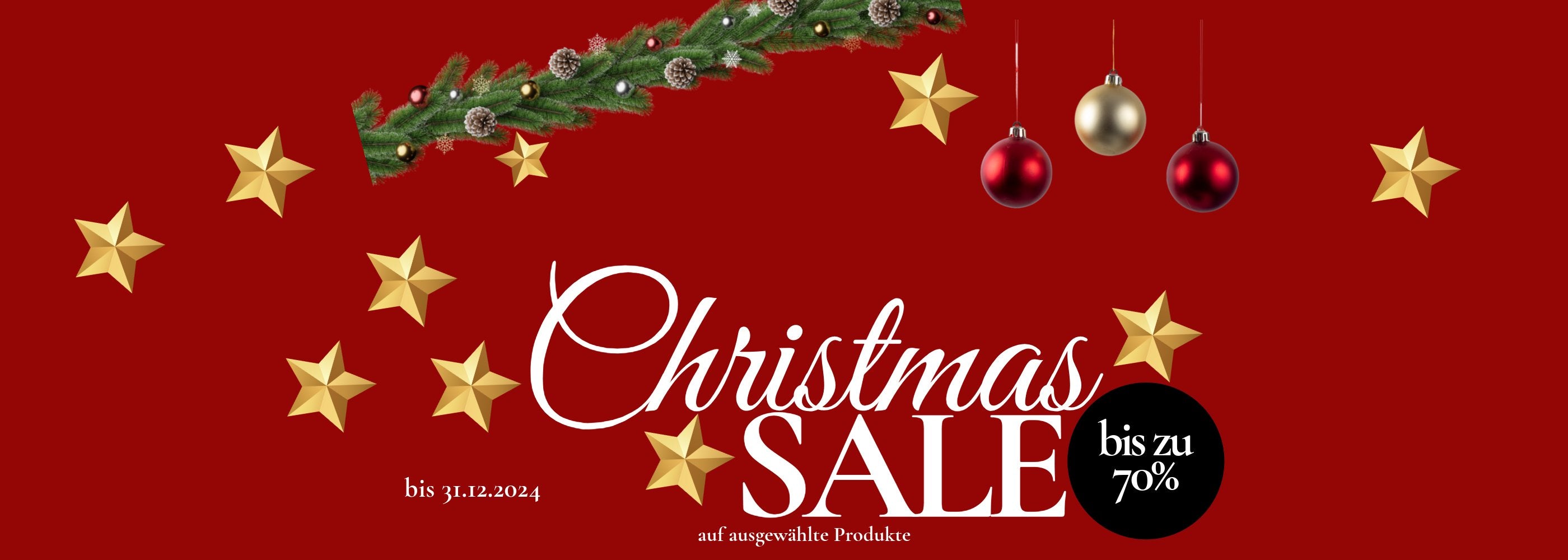 CHRISTMAS SALE  - bis zu 70%