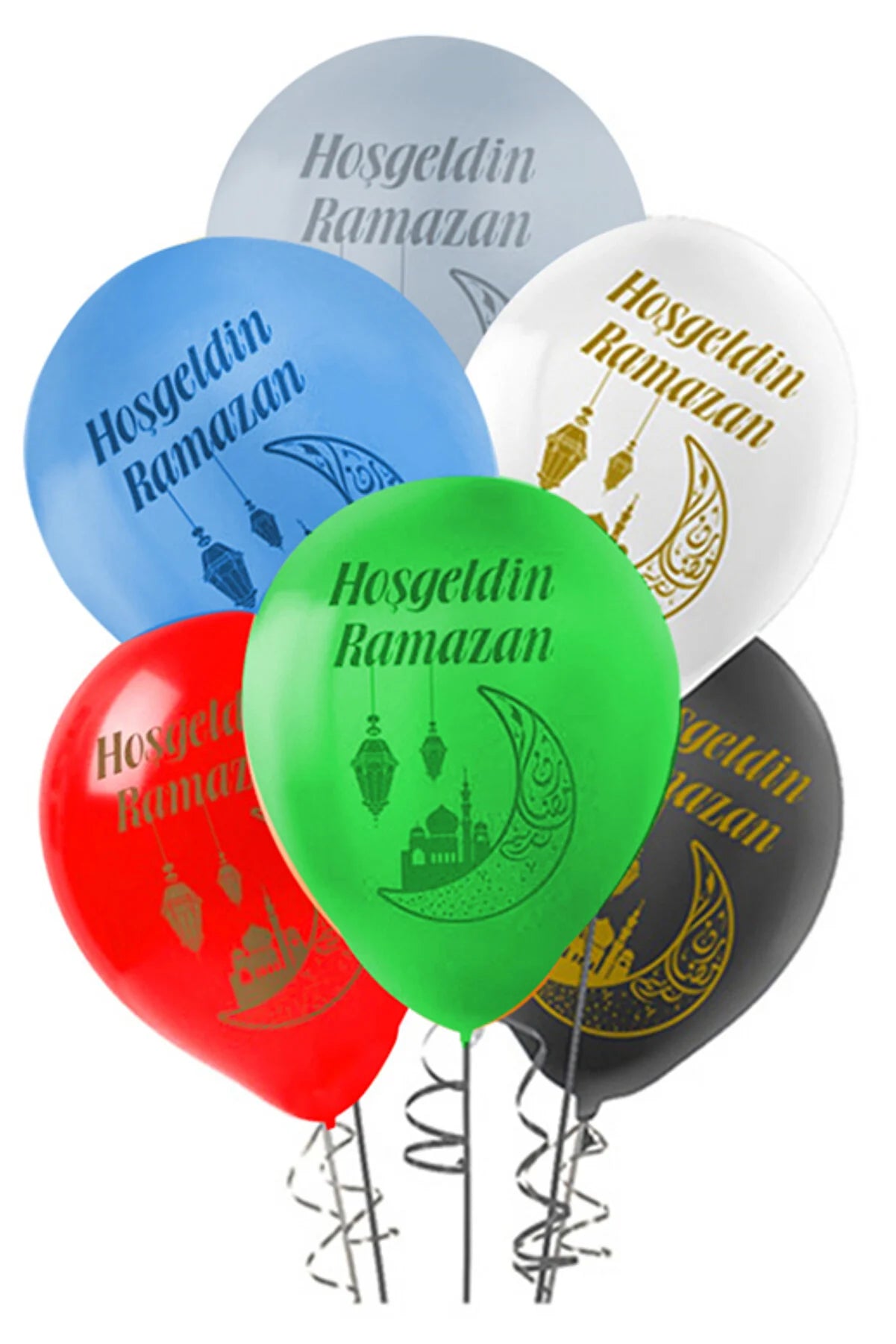Ramadan-Luftballons 10er-Pack