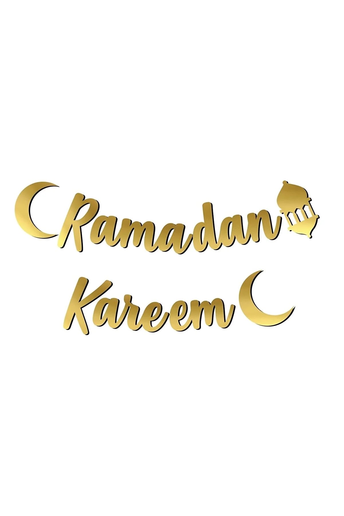 Ramadan-Girlanden Gold