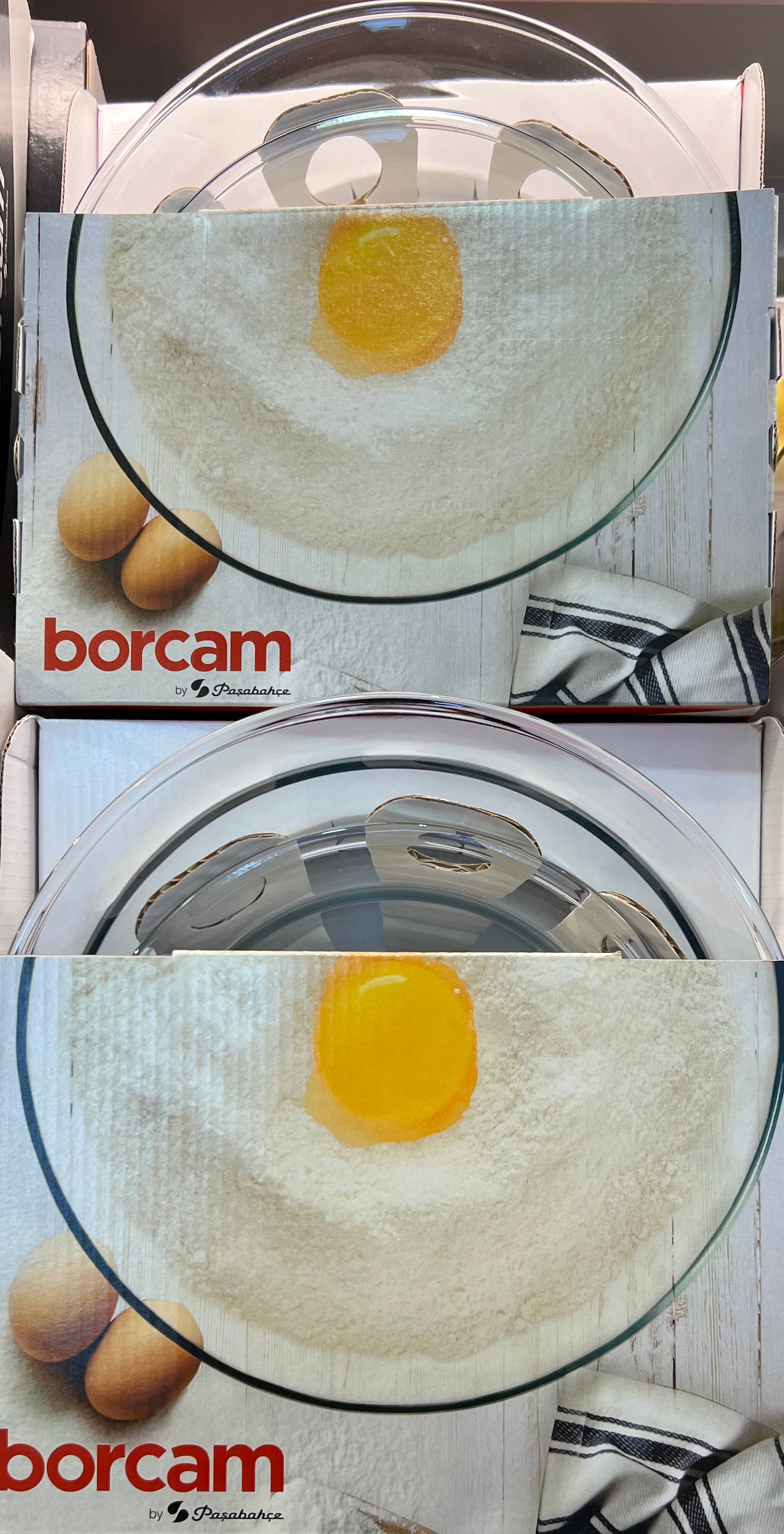 Borcam Mix & Bake Salat-Schüssel Set 2-tlg.