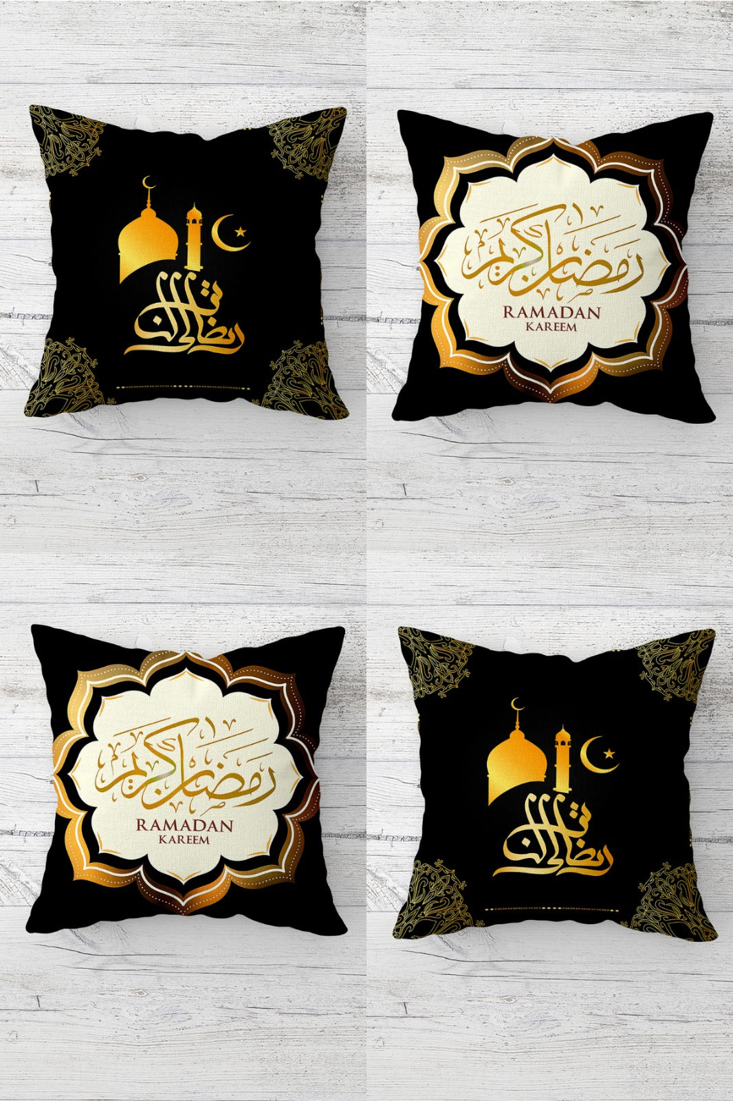 Ramadan Kissenbezüge 4er Set