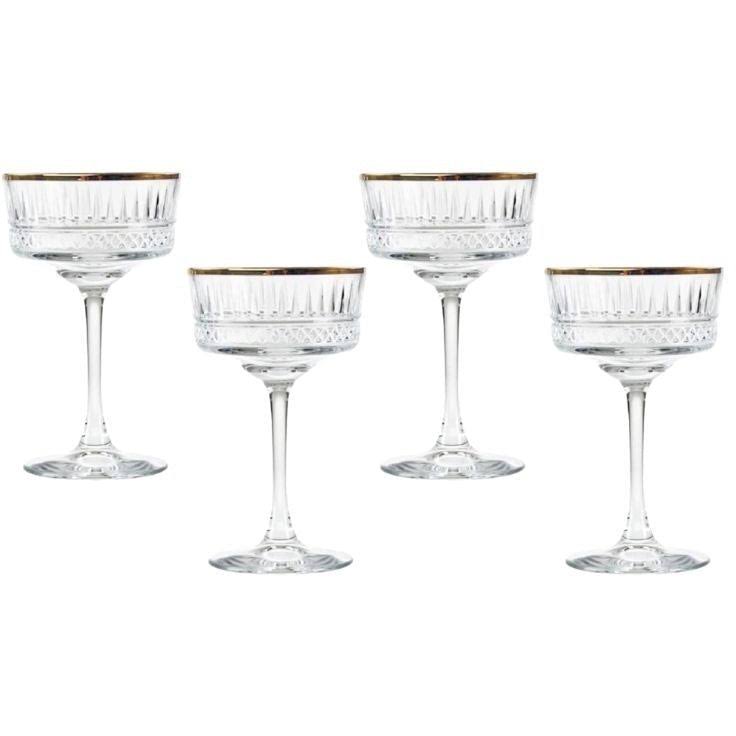 Elysia Golden Touch Champagnergläser 4er Set